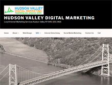 Tablet Screenshot of hudsonvalleydigitalmarketing.com